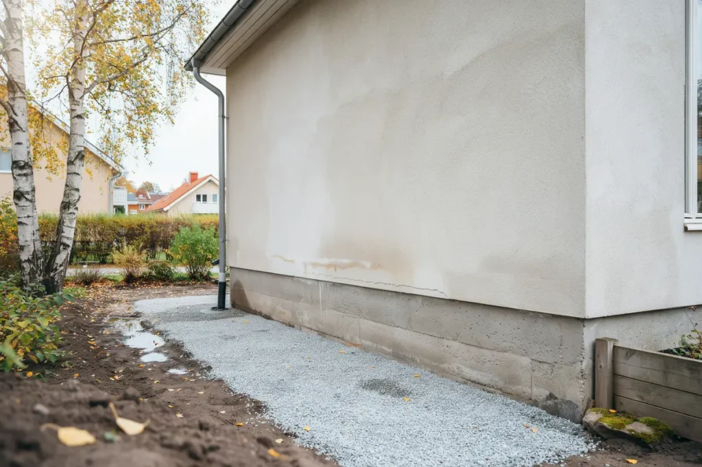 september r r tt tid att se ver husgrunden f rebygg fukt och s ttningar innan h stregnen